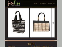 Tablet Screenshot of jutetree.com